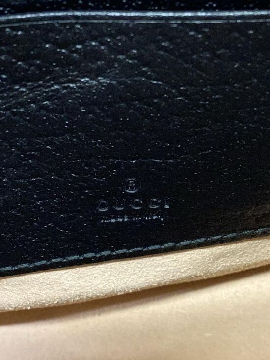 Gucci Sac Ophidia Mini Backpack Black Green Red Leather main image 14